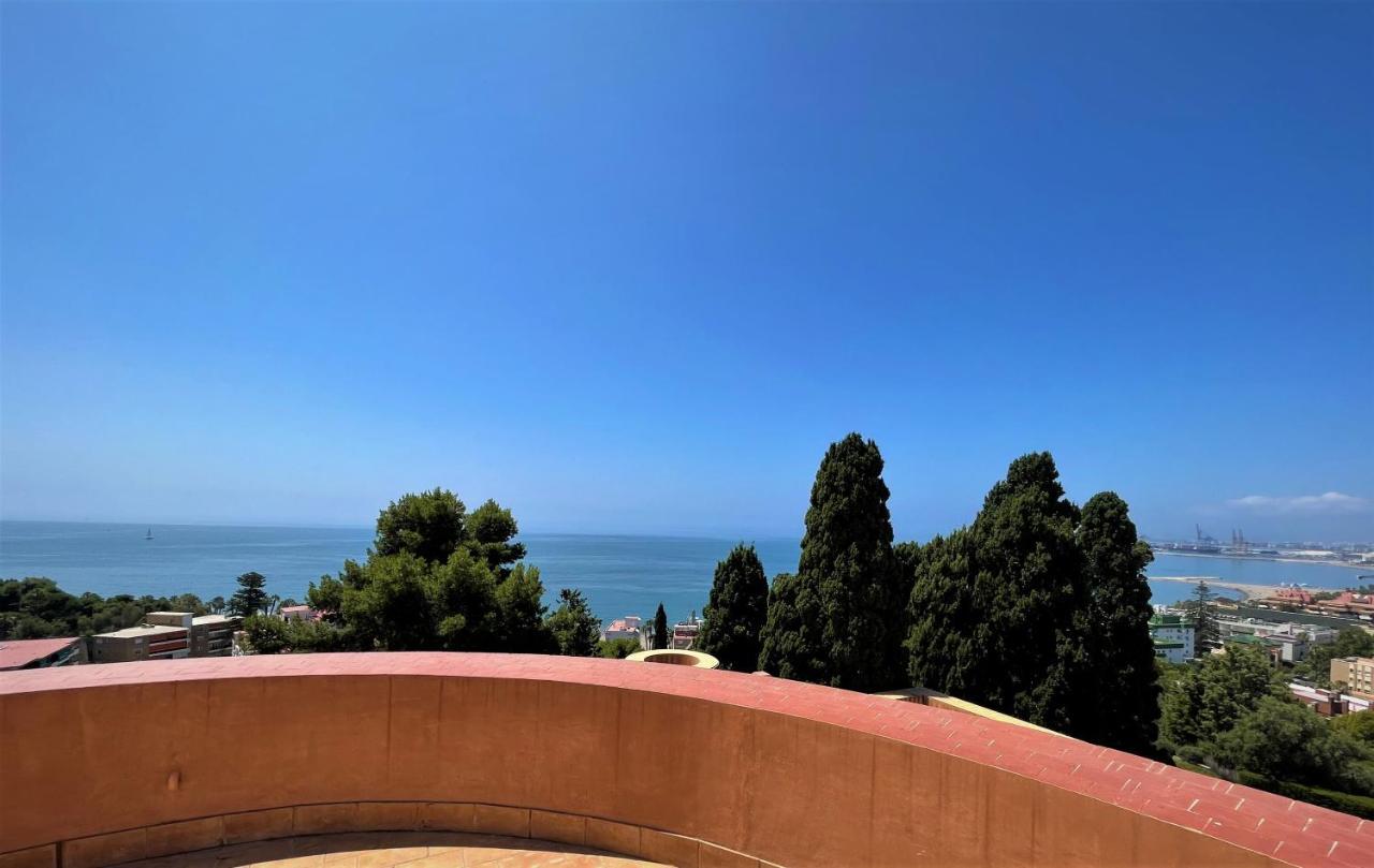 מאלגה Soho Boutique Castillo De Santa Catalina - Adults Recommended מראה חיצוני תמונה View from the top of the tower